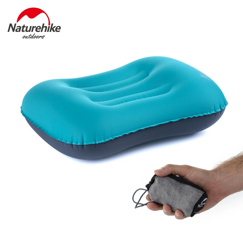 Almohada Inflable Portátil Ultraligera Para Viajes