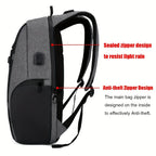 Sac à dos antivol homme 15" Multifonctionnel avec port USB
