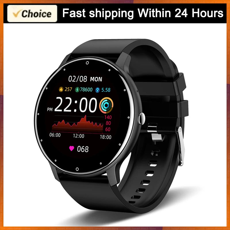 Smartwatch Mujer Hombre LIGE Resistente al Agua Clima Tiempo