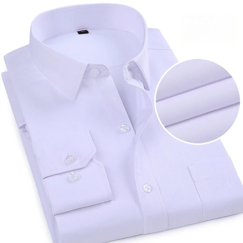 Camisa Formal de Hombre Manga Larga Oficina