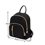 Mini sac à dos en tissu Oxford multifonctionnel pour usage quotidien