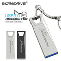 Mini Metal Waterproof USB 3.0 Flash Drive with Keychain