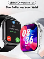 Lenovo Fit F101 - Reloj Inteligente con Pantalla 1.96" AMOLED