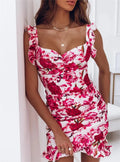 Sleeveless Floral Bodycon Sundress