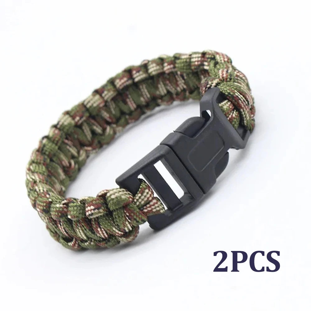 Pulsera de Supervivencia Paracord 7 Núcleos 23cm