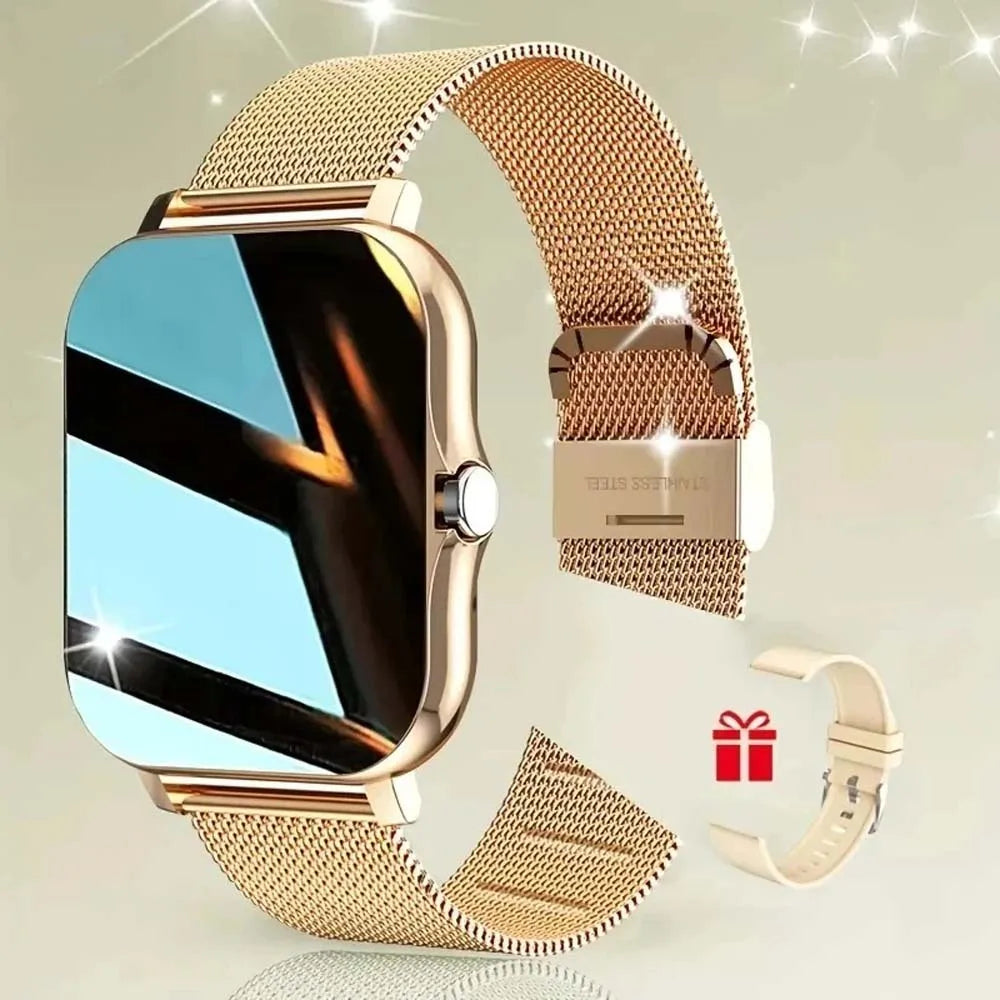 Smartwatch Hombre Mujer Pantalla 1.83'' Llamadas Inalámbricas Fitness