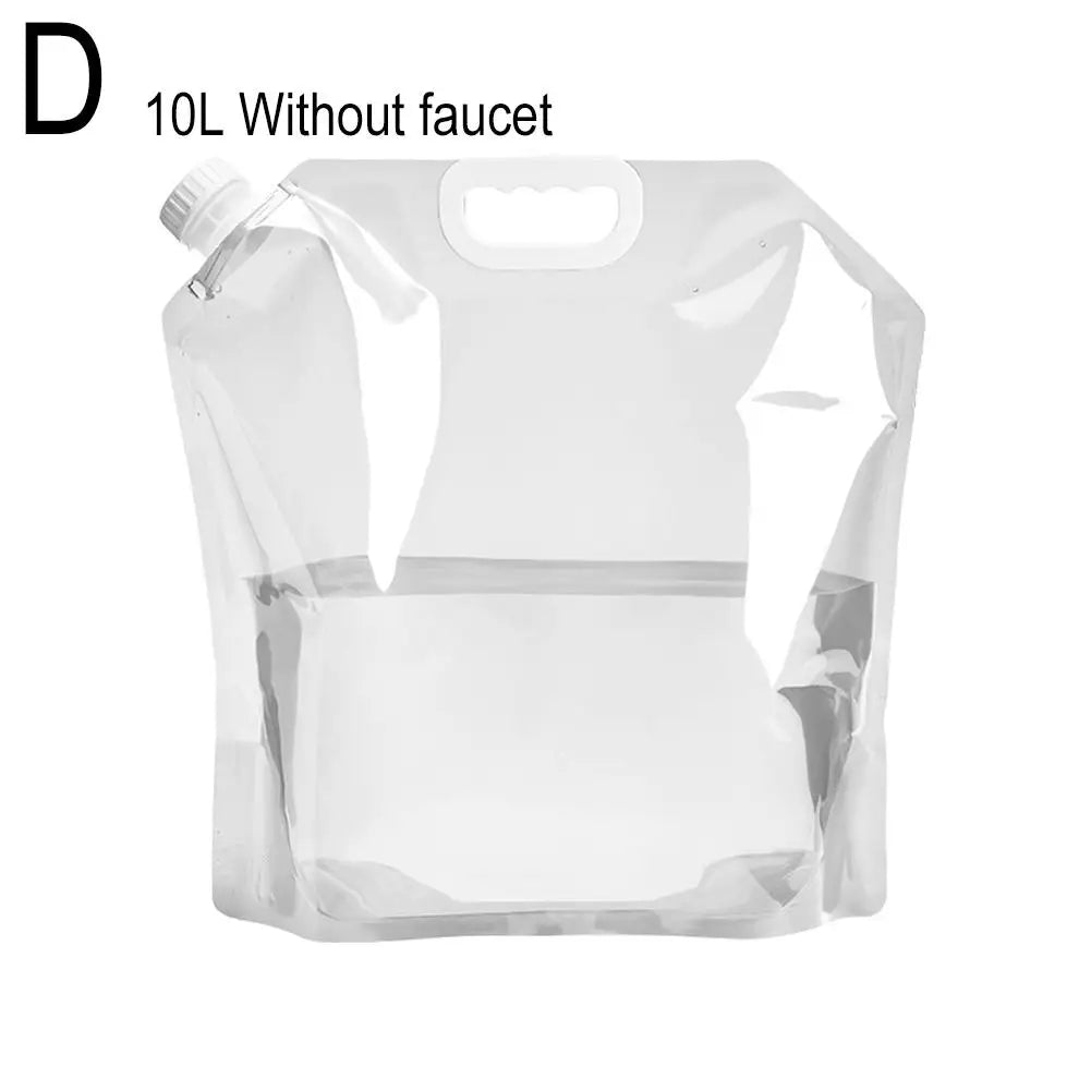 Bolsa de Agua Plegable Camping 5/10L Portátil