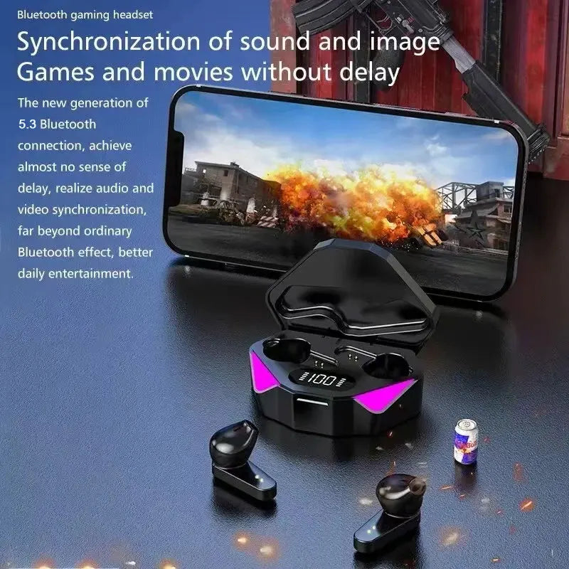 Audífonos Bluetooth TWS Inalámbricos Pantalla LED