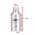 Lampe à Alcool Portable 50 ml en Alliage d'Aluminium