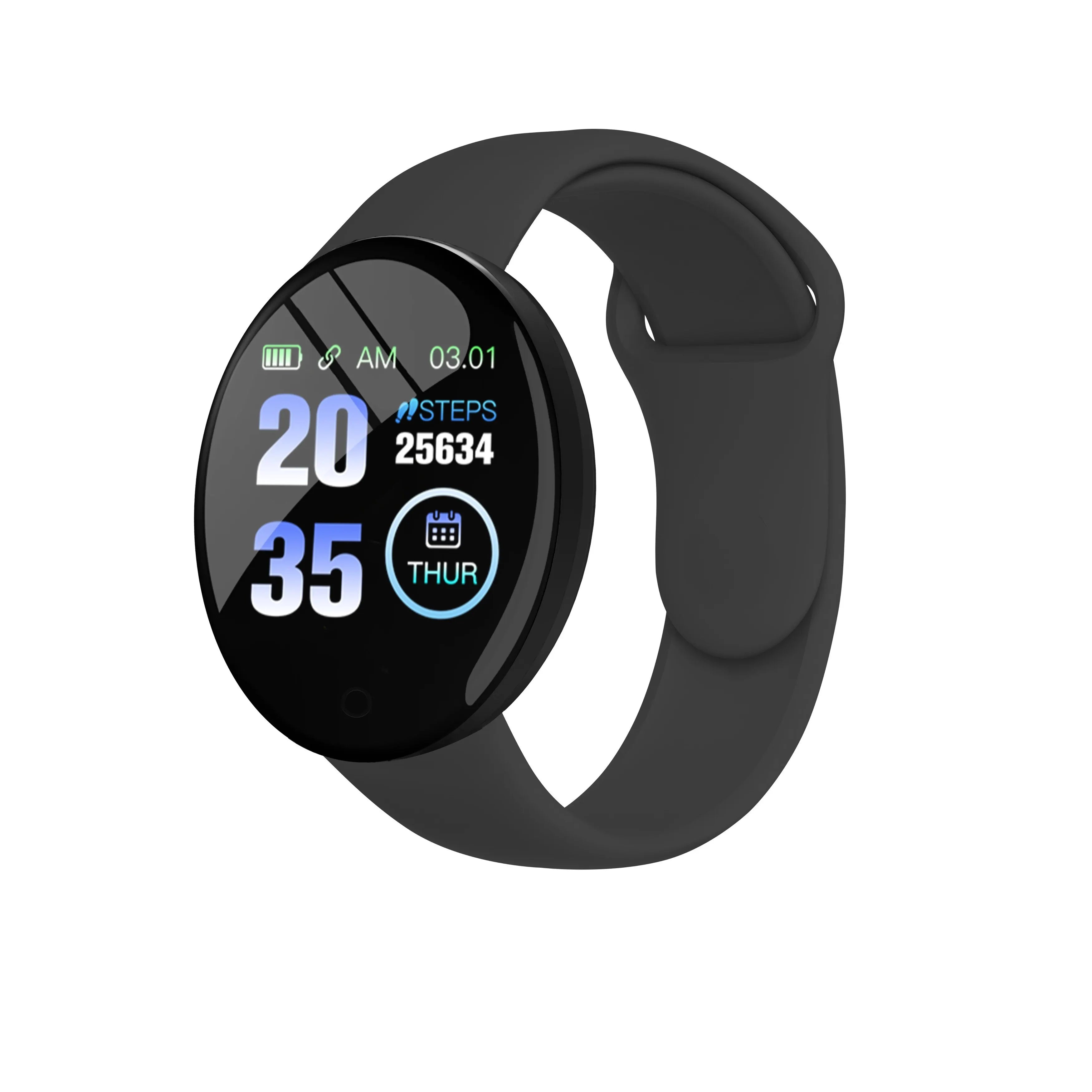 Smartwatch Hombre Mujer D18 Bluetooth Fitness Monitor de Sueño