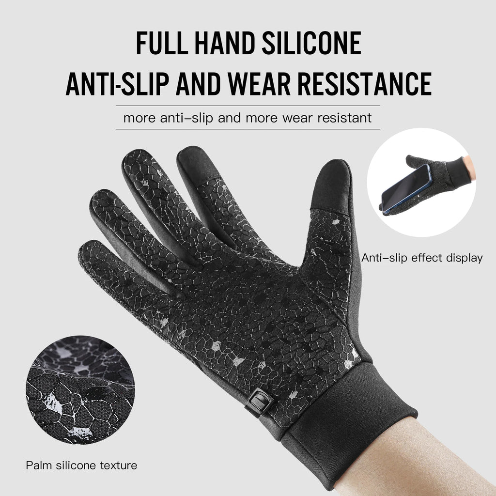 Guantes de Ciclismo Térmicos Para Pantalla Táctil