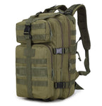 Sac à dos style militaire 30L Imperméable Oxford Camping Randonnée