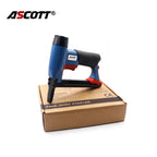 Pistola Grapadora Ascott Neumática 21Ga 8016-429 Nariz Larga 12.8mm Hilo Fino Para Tapicería y Carpintería