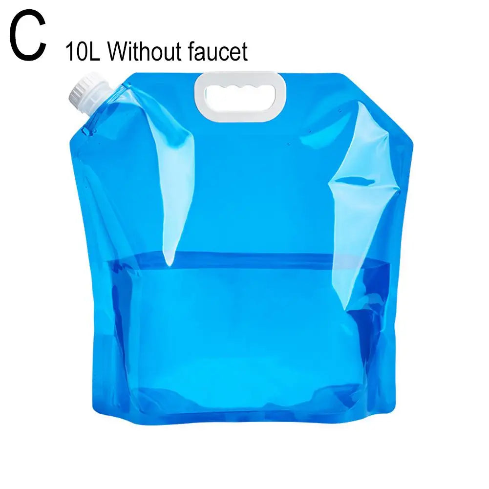 Bolsa de Agua Plegable Camping 5/10L Portátil