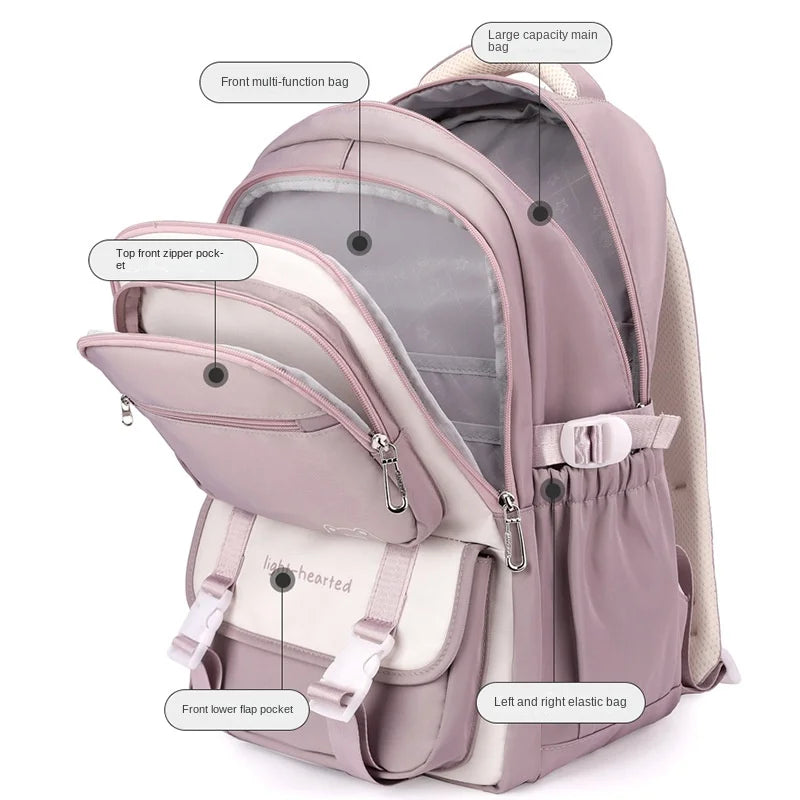Mochila Escolar Adolescentes Impermeable