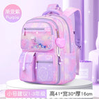 Sac à Dos Scolaire pour Filles avec Multiples Poches