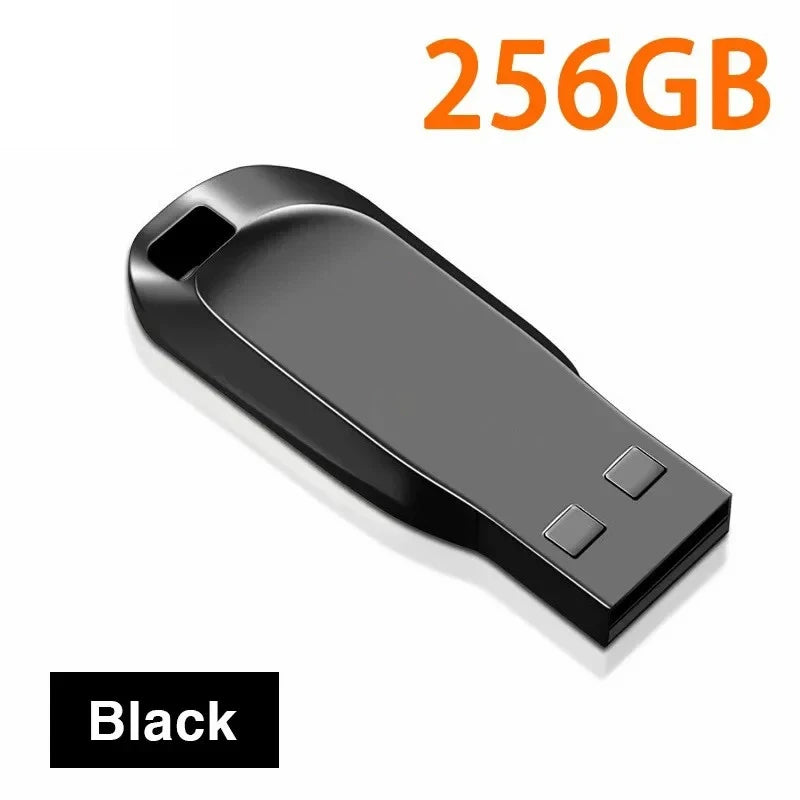 Flash Drive 2TB USB 3.0 Mini Metal de Alta Velocidad