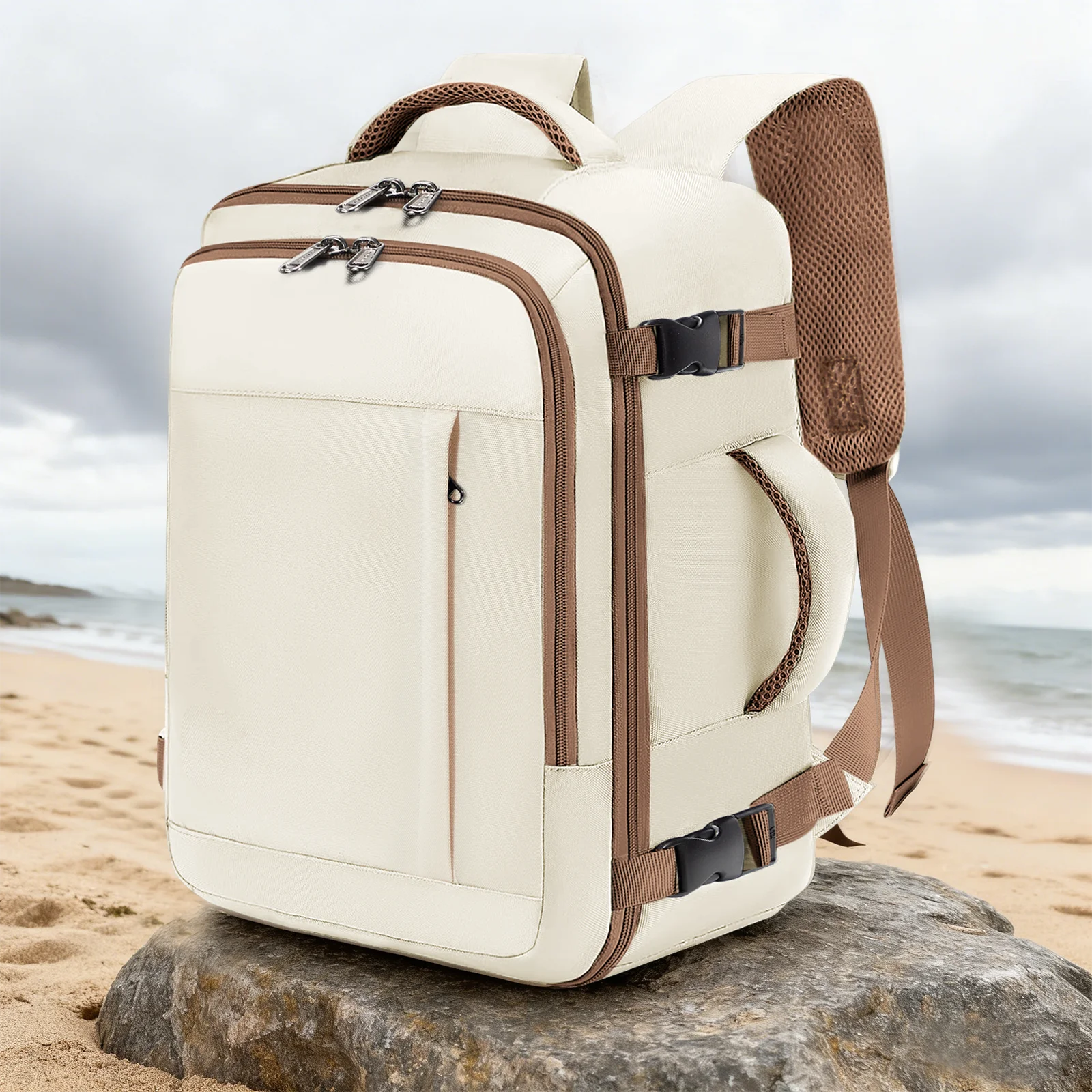 Mochila Unisex Viaje Gran Capacidad Laptop 15.6" Negocios