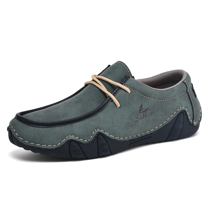 Tenis Mujer Cuero Artesanal Casual Plataforma Mocasines