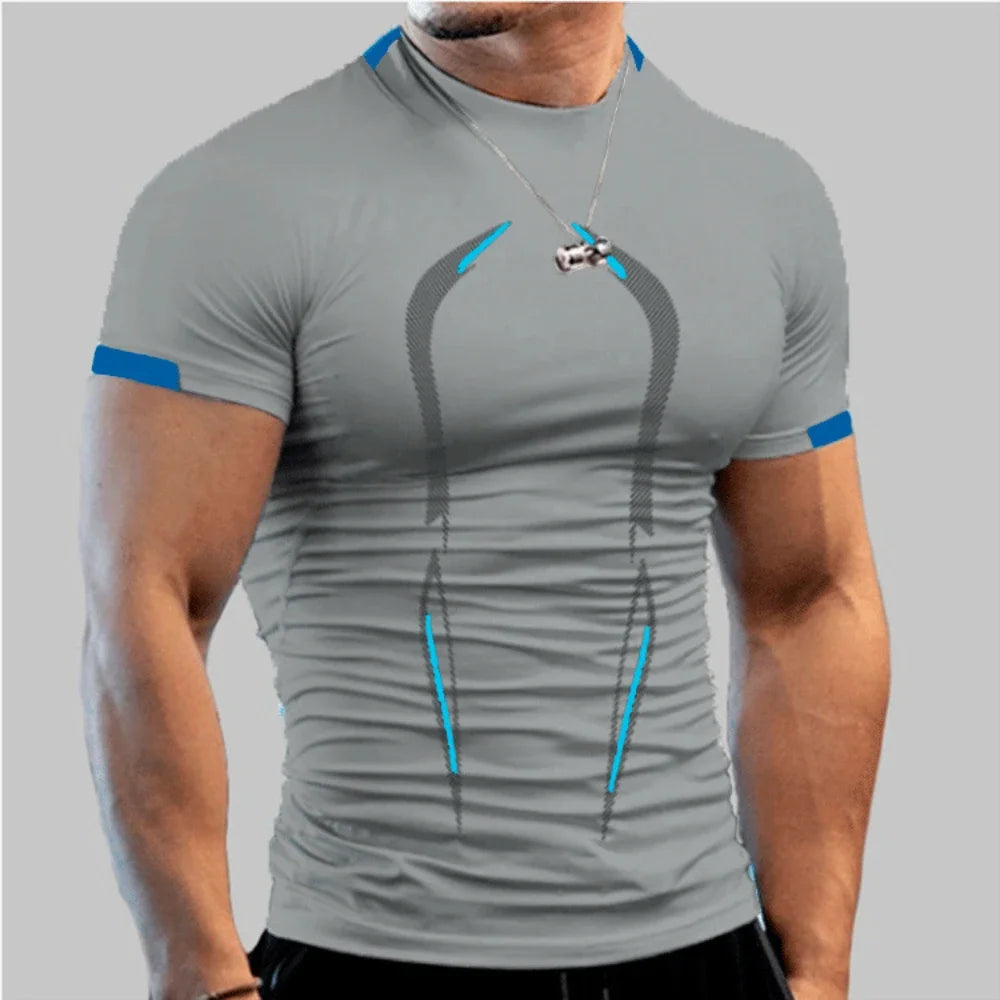 Camiseta Deportiva Hombre Transpirable Running
