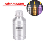 Lampe à Alcool Portable 50 ml en Alliage d'Aluminium