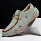 Baskets pour Femme en Cuir Artisanal Décontractées Plateforme Mocassins