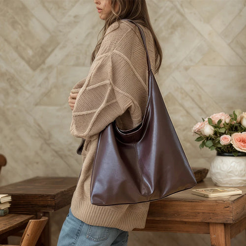 Bolso Mujer Vintage Gran Capacidad Hombro Cruzado