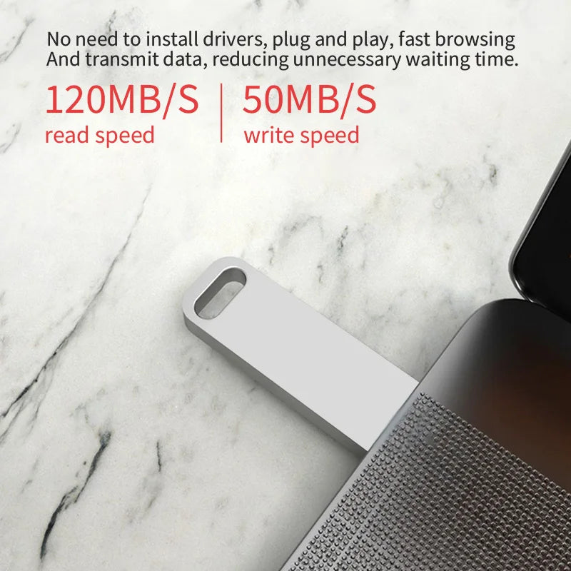 Memoria USB 3.0 Metal Mini Alta Velocidad