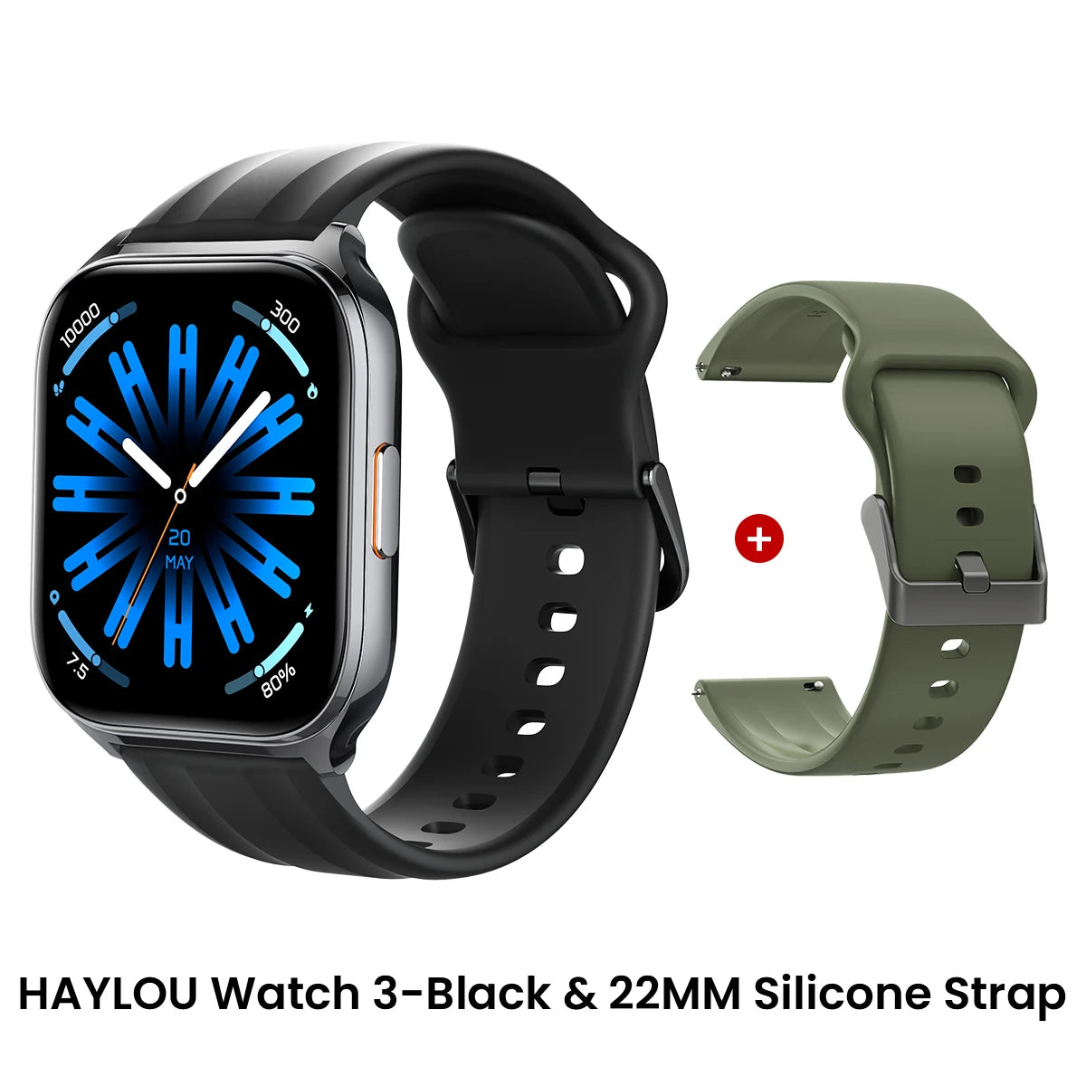 HAYLOU Watch 3 Voice Calling Smartwatch 1.85'' AMOLED Screen