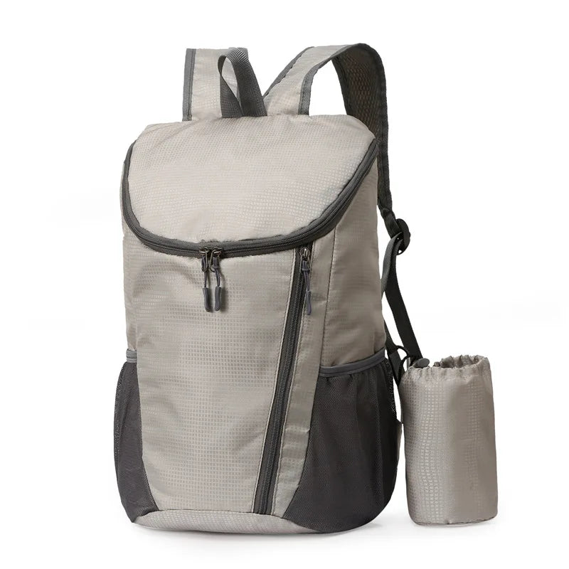 Mochila Plegable Ultraligera 20L – Impermeable Senderismo Camping