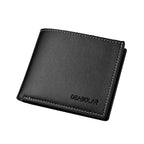 Portefeuille court en cuir pour homme - porte-cartes fin