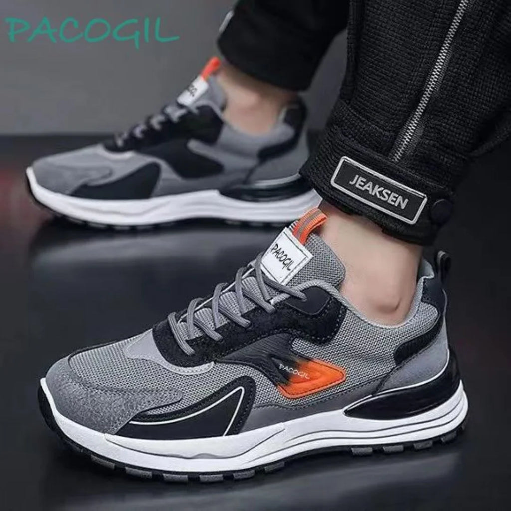 Zapatos Casuales Hombre con Cordones Para Correr