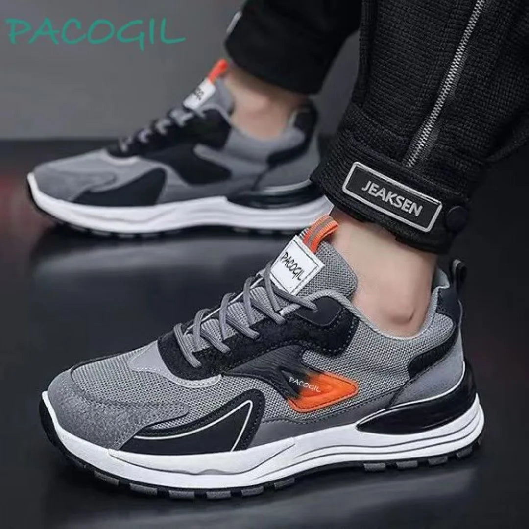 Zapatos Casuales Hombre con Cordones Para Correr