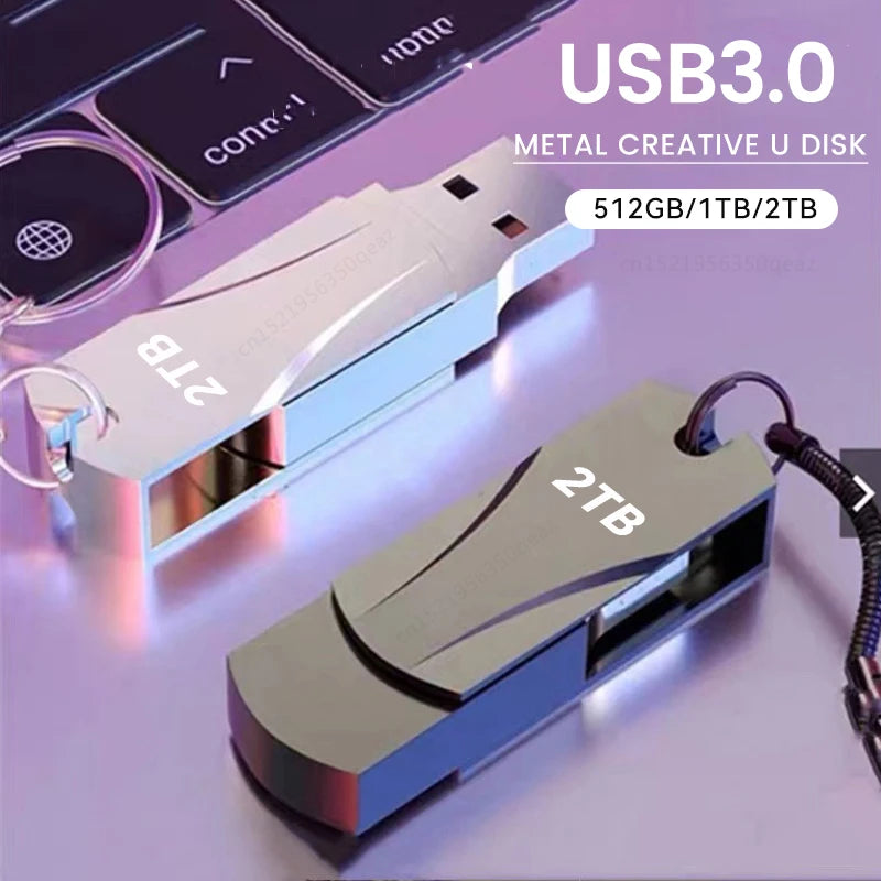 Memoria USB 3.0 512GB 1T 2T Alta Velocidad Pendrive