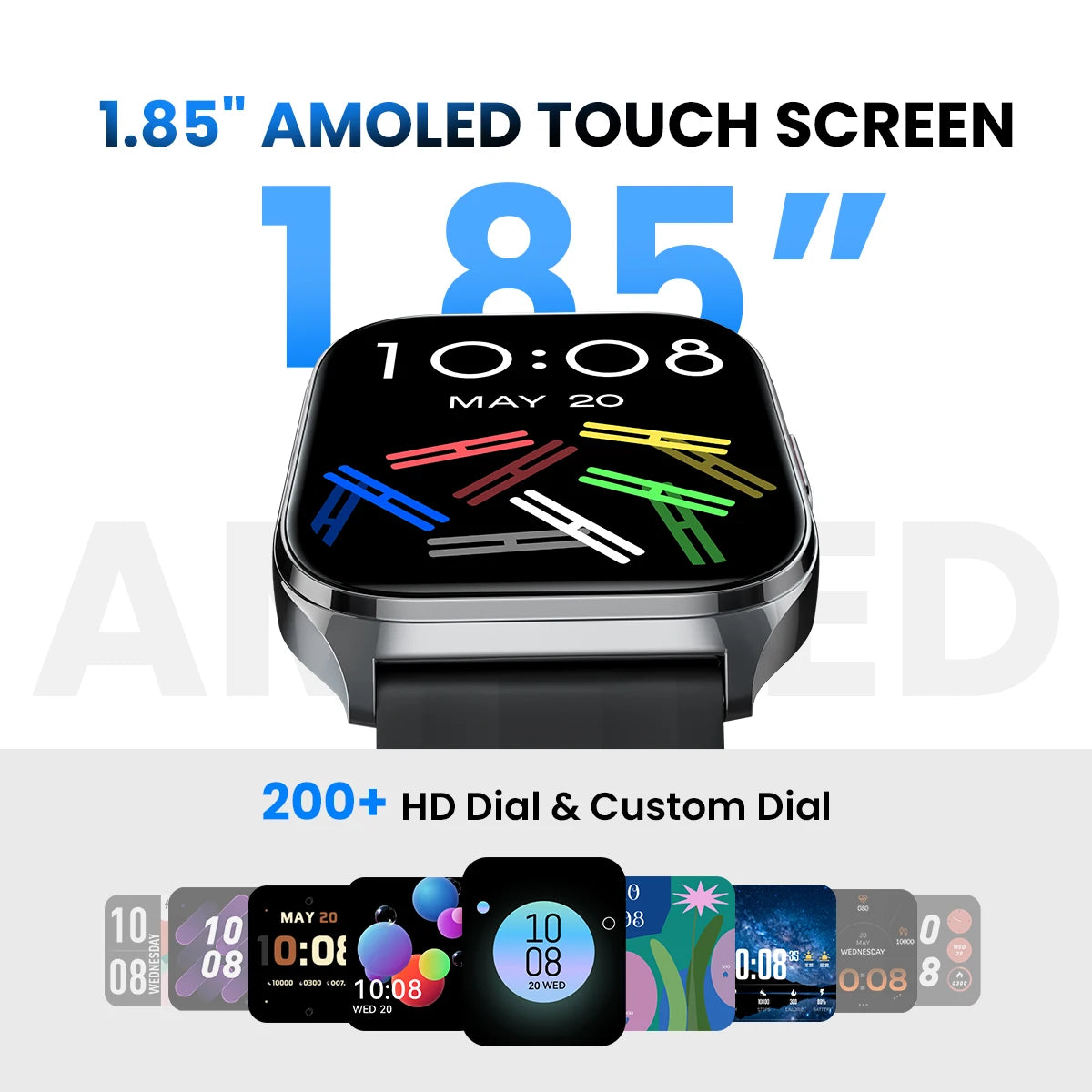 HAYLOU Watch 3 Voice Calling Smartwatch 1.85'' AMOLED Screen