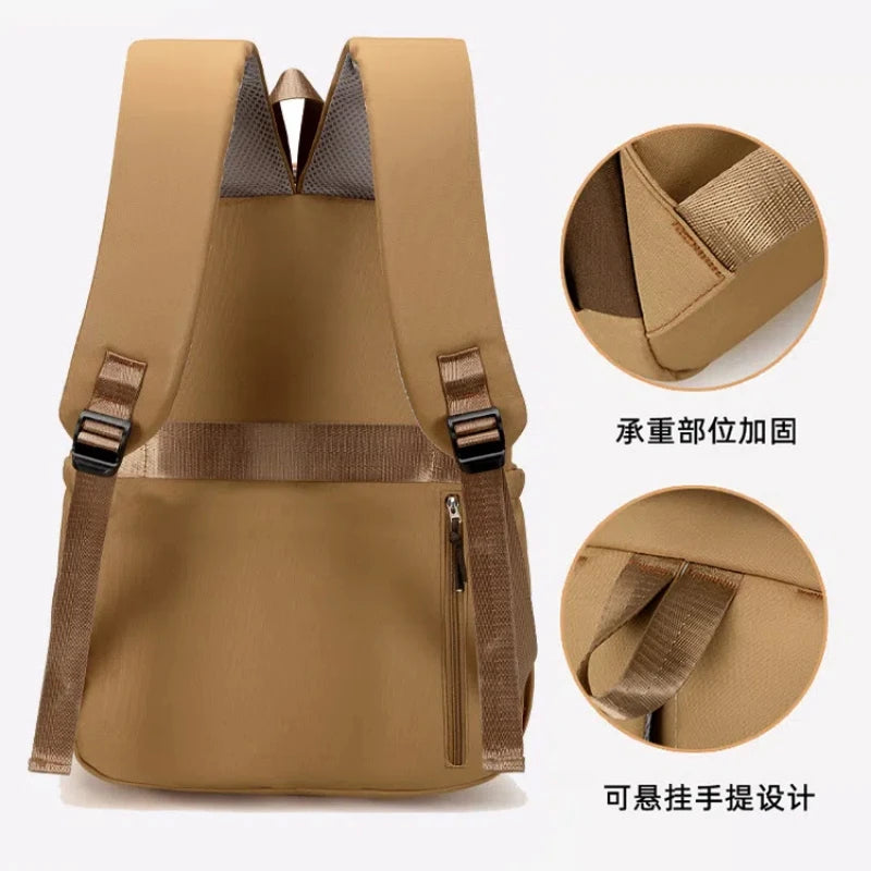 Mochila Escolar Kawaii Capybara – Set 3 Piezas para Niñas