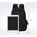 Mini sac à dos Oxford pour homme couleur unie imperméable