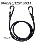 Corde élastique d'extérieur 30-150CM avec crochet noir