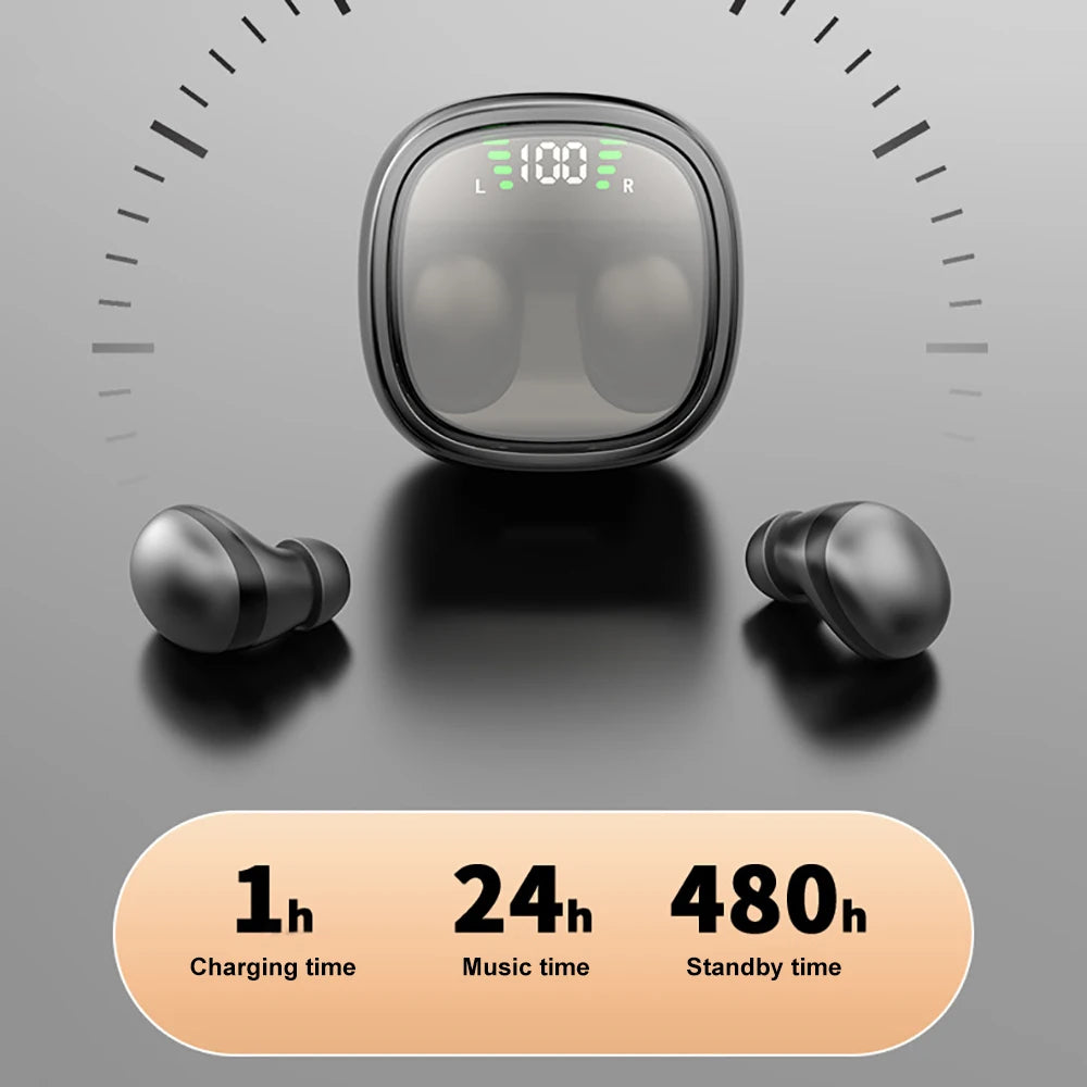 Auriculares Invisibles Mini Bluetooth 5.3 Sonido HiFi Estéreo