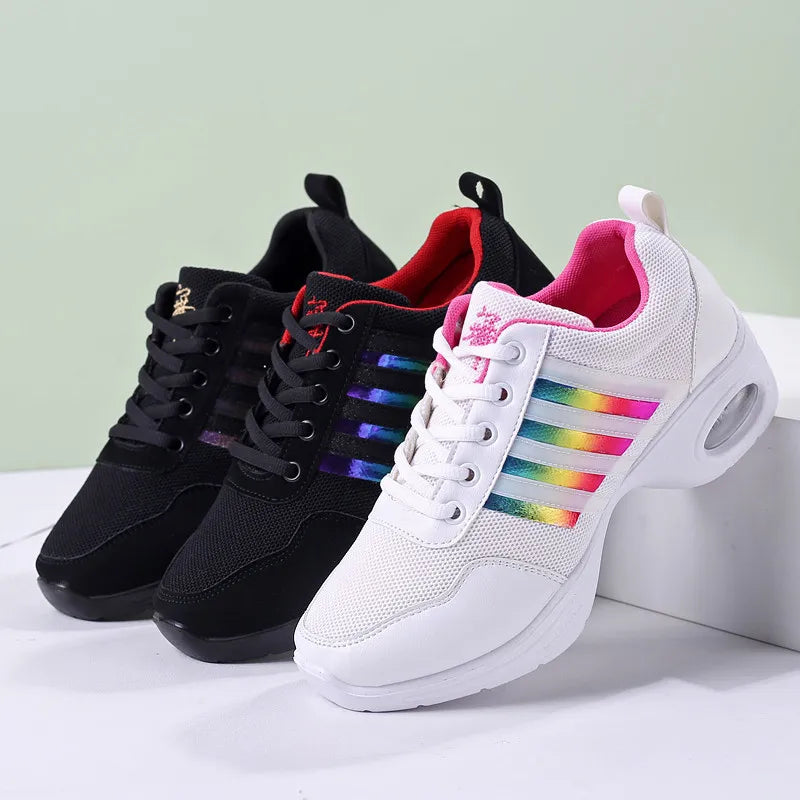 Tenis de Baile Mujer Jazz Suela Moderna Transpirables