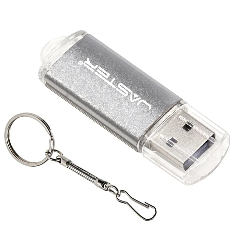 Memoria USB JASTER desde 16GB a 128GB con Llavero Gratis