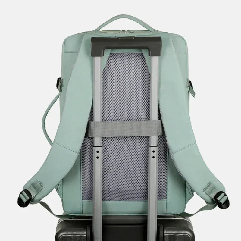 Mochila Multifuncional Impermeable Compartimento Zapatos