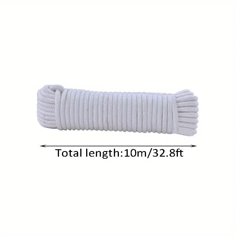 Cuerda Trenzada 8mm 10m Cuerda Paracord Supervivencia