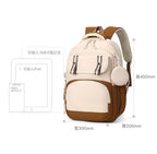 Sac à dos Capybara Cartoon Femme Nylon Ultra-léger Scolaire
