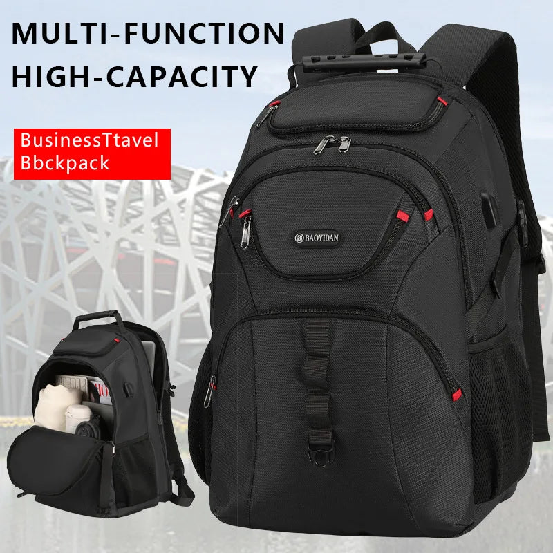 Mochila Hombre Negocios Viaje Gran Capacidad Laptop 15"