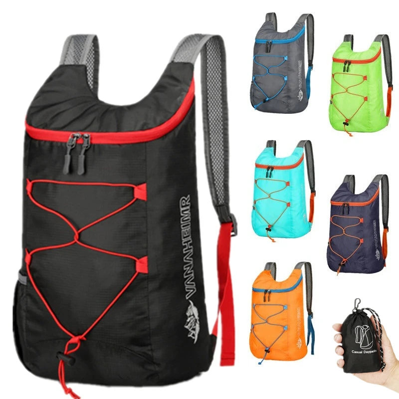 Mochila Plegable Multifuncional Impermeable Camping /Senderismo