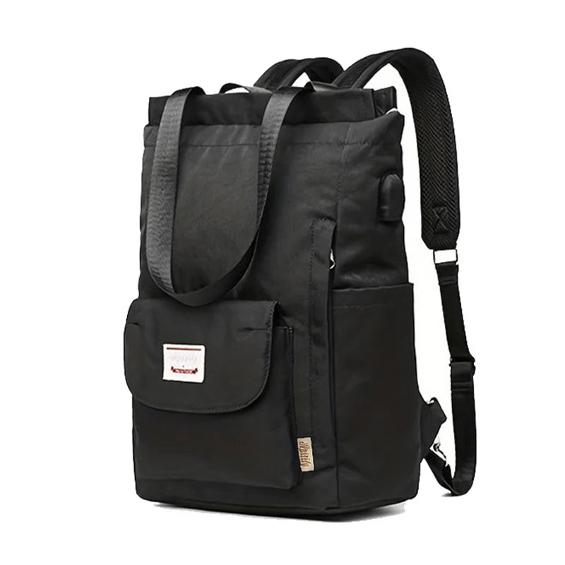 Mochila Para Mujer con Puerto USB Estilo Coreana