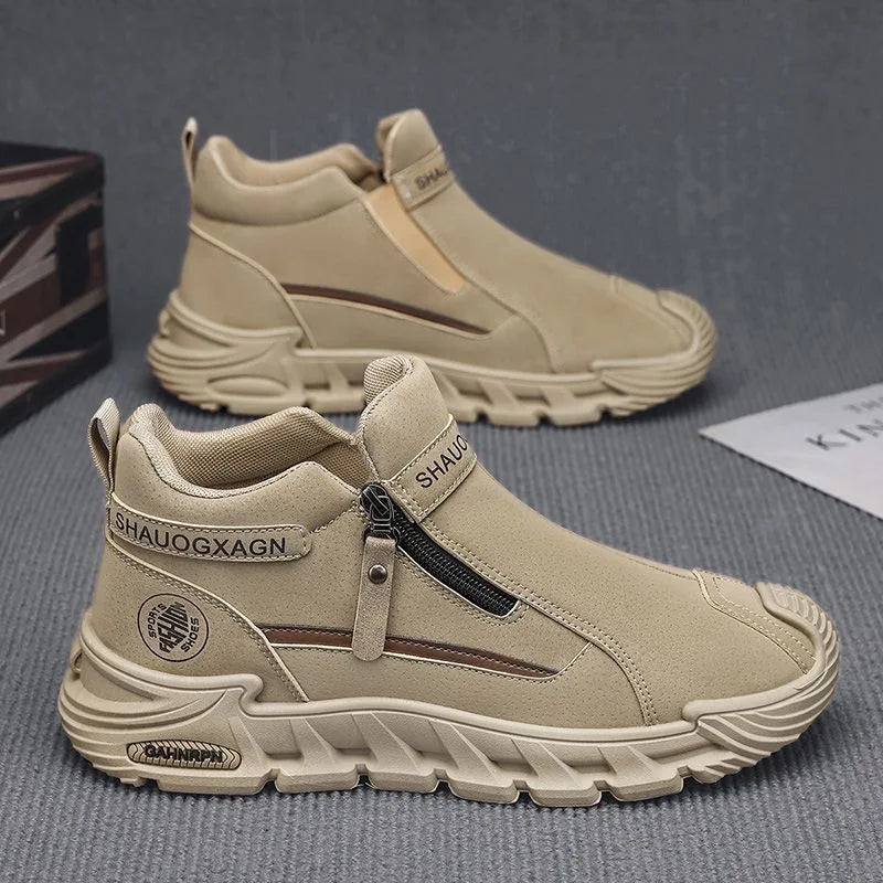 Men's Anti-Slip High Top Casual Athletic Boots