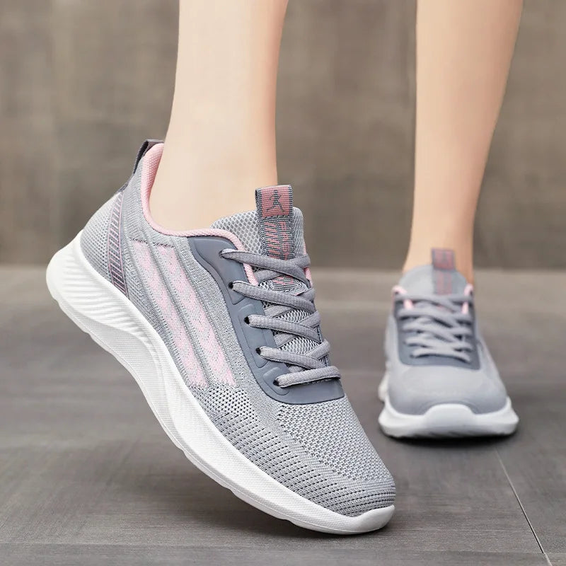 Zapatillas Para Mujer Suela con Plataforma Estilo Coreano