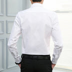 Chemise Homme Manches Longues Formelle Bureau Haute Qualité